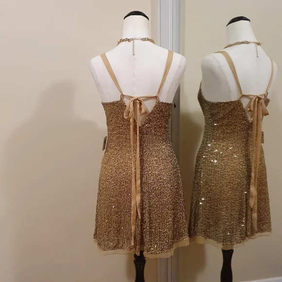 Host Pick 💛 Free People Intimately Golden Glow ✨️ Dress NWT - Picture 8 of 11